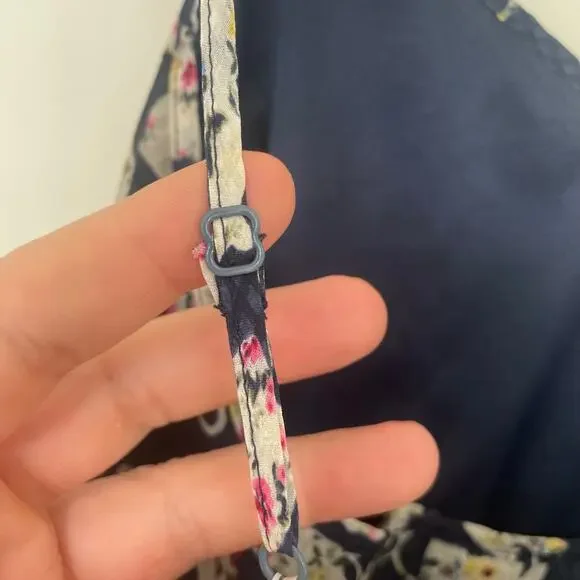 Lauren Conrad Disney Alice in Wonderland Floral Teapot Teacup Sundress Sz L - Picture 10 of 16